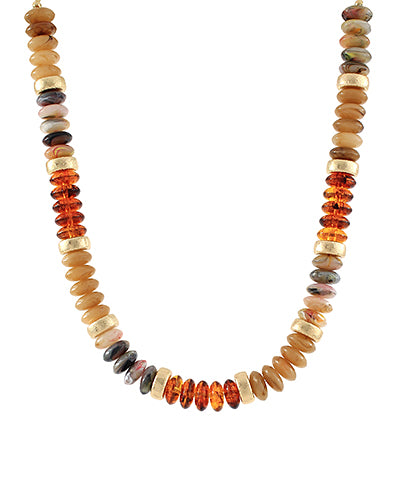 Madison's Exclusive | Color Wide Bead & CCB Stand Necklace