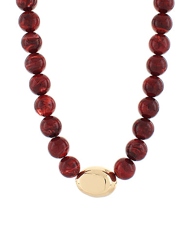 Madison’s Exclusive | Natural Stone Medallion Necklace
