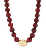 Madison’s Exclusive | Natural Stone Medallion Necklace