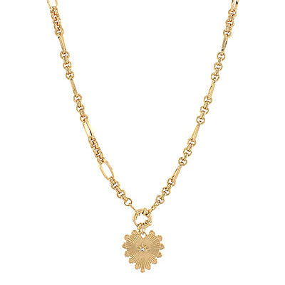Madison's Exclusive | Golden Heart Charm Necklace