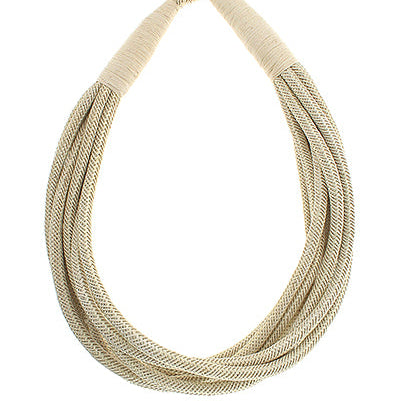 Madison's Exclusive | Colorful Layered Rope Necklace