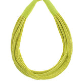 Madison's Exclusive | Colorful Layered Rope Necklace