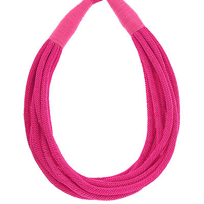 Madison's Exclusive | Colorful Layered Rope Necklace
