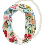 Madison's Exclusive | Layered Pearl Scarf Necklace