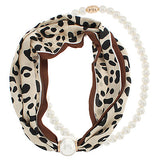 Madison's Exclusive | Layered Pearl Scarf Necklace