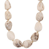 Madison’s Exclusive | Marble Elegance Statement Necklace