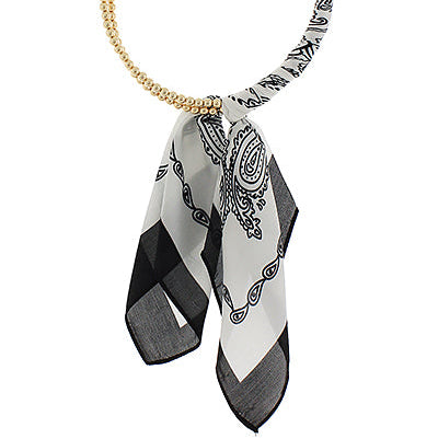 Madison's Exclusive | Wanderlust Scarf Statement Necklace