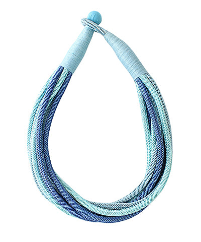Madison's Exclusive | Rope Necklace Blue Multi