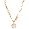 Madison’s Exclusive | Gemstone Charm Necklace