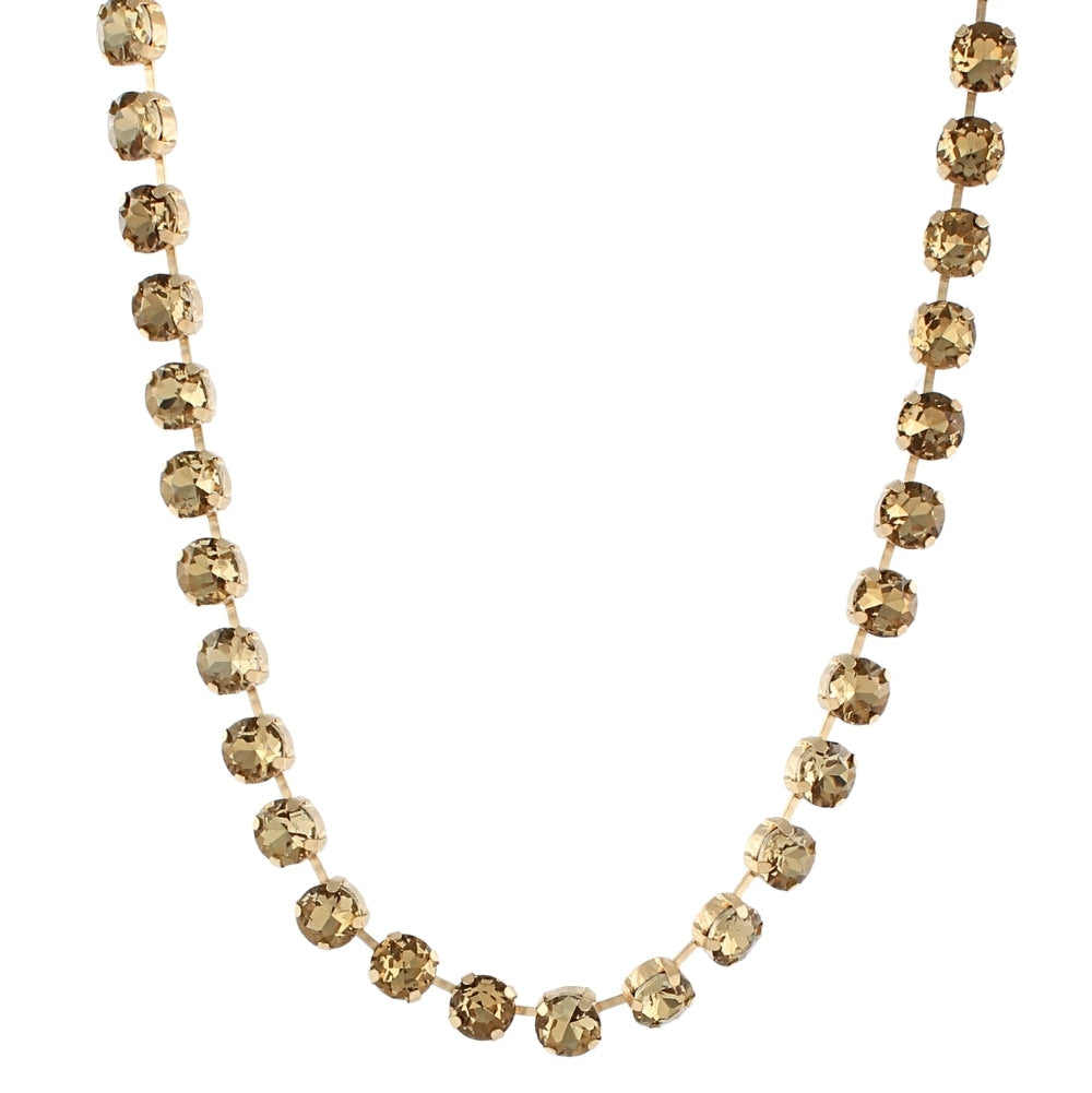 Madison’s Exclusive | Champagne Sparkle Tennis Necklace