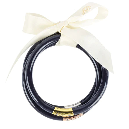 BudhaGirl | Three Kings All Weather Bangles (AWB) - Navy