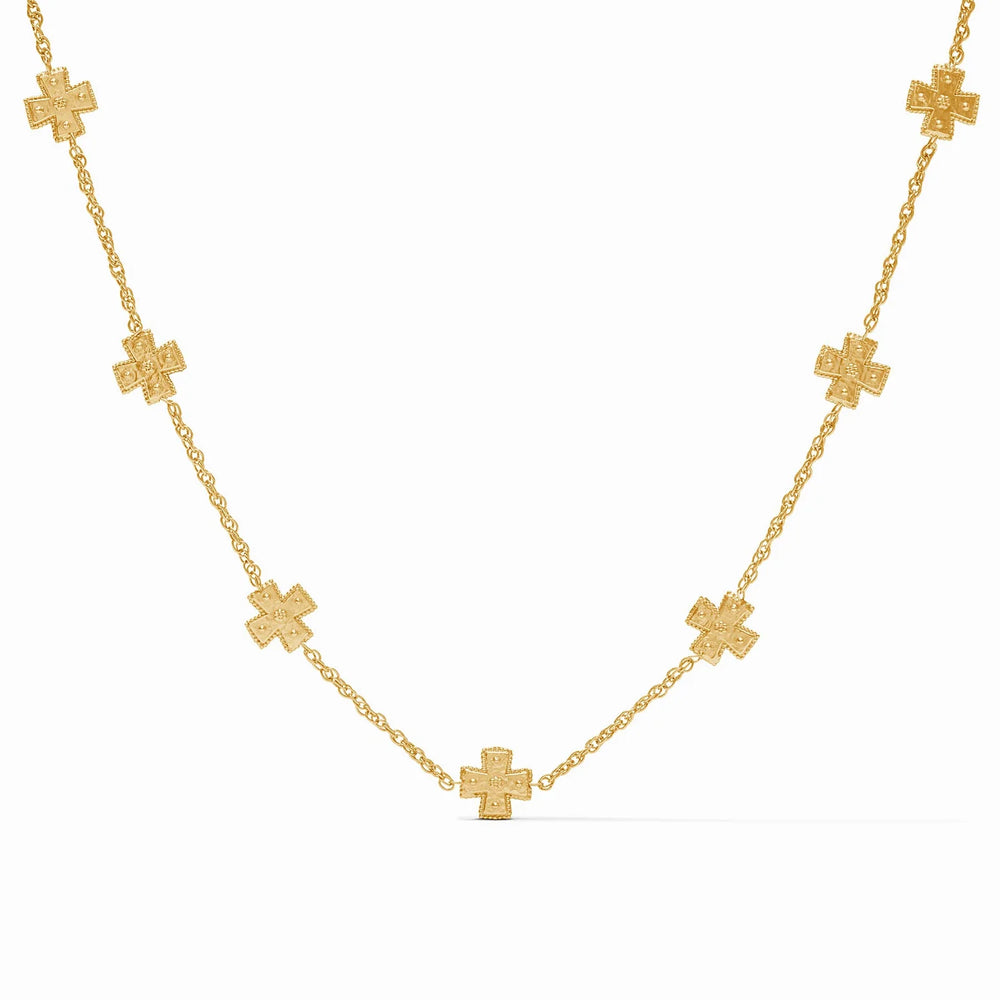 Julie Vos | Malta Canterbury Delicate Station Necklace