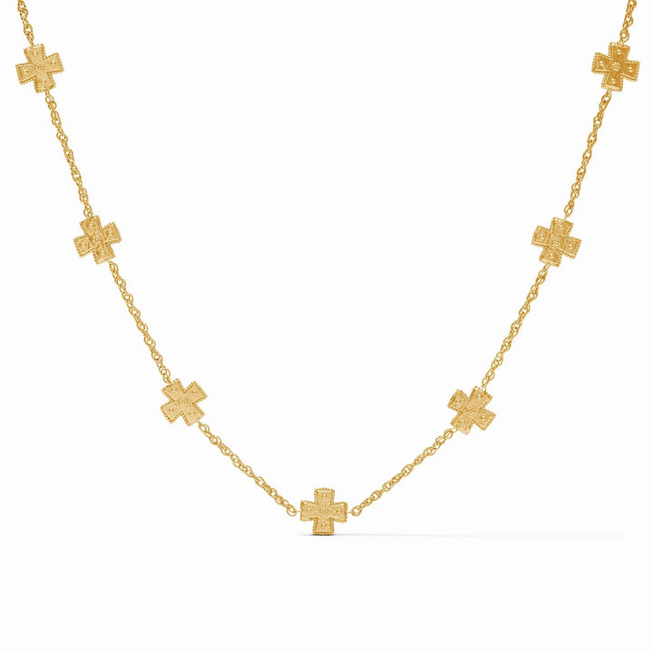 Julie Vos | Canterbury Delicate Station Necklace