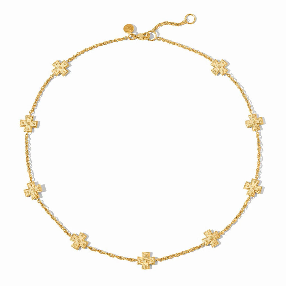 Julie Vos | Malta Canterbury Delicate Station Necklace