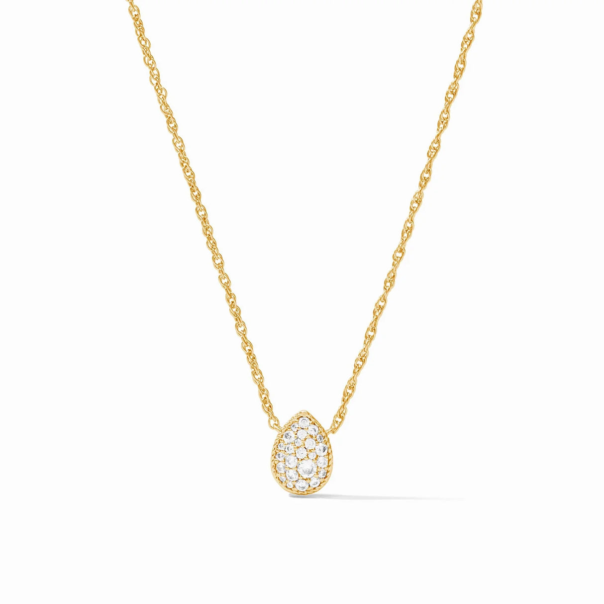 Julie Vos | Luna Teardrop Delicate Necklace