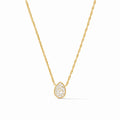 Julie Vos | Birthstone Teardrop Delicate Necklace