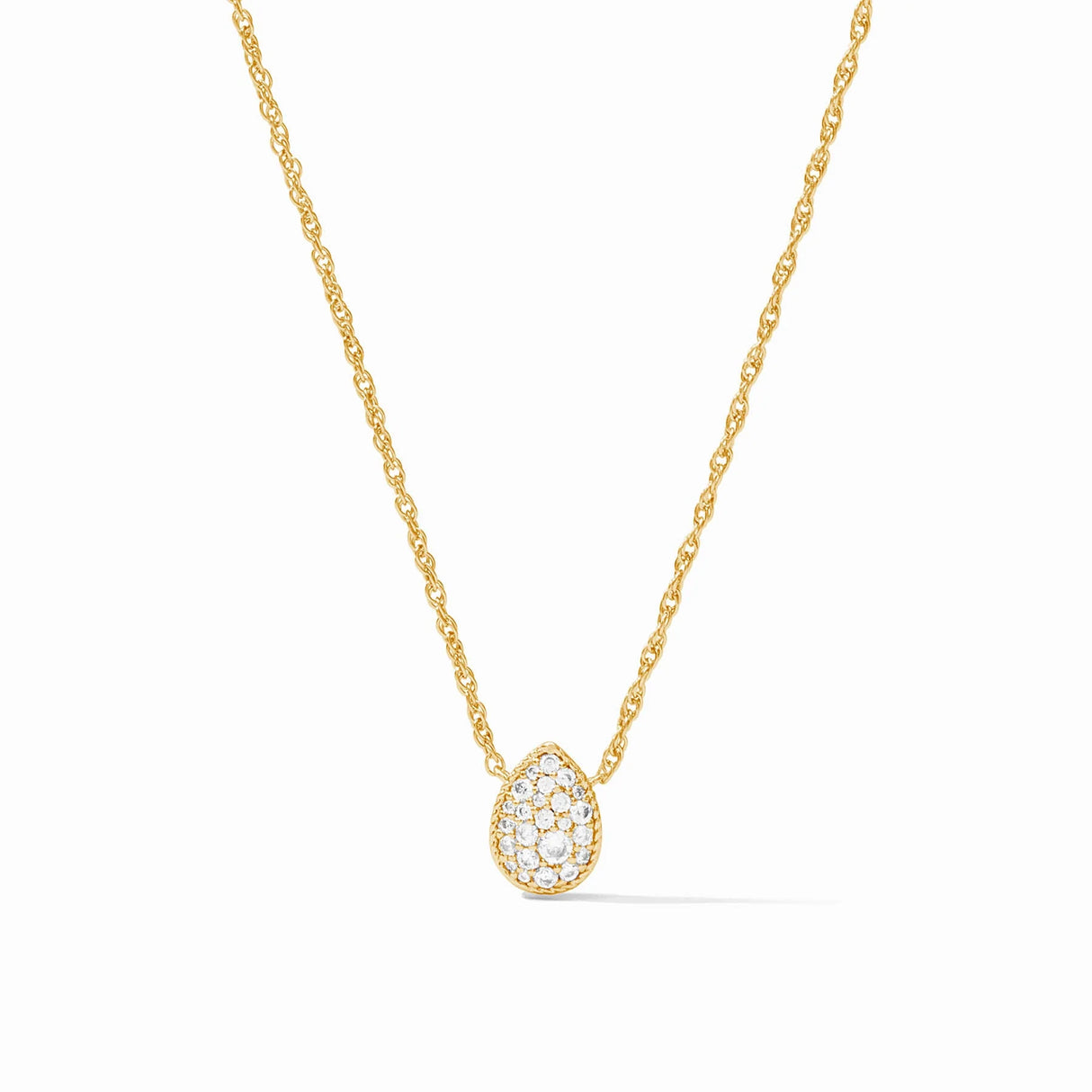 Julie Vos | Birthstone Teardrop Delicate Necklace