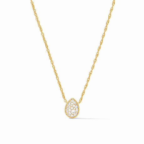 Julie Vos | Birthstone Teardrop Delicate Necklace