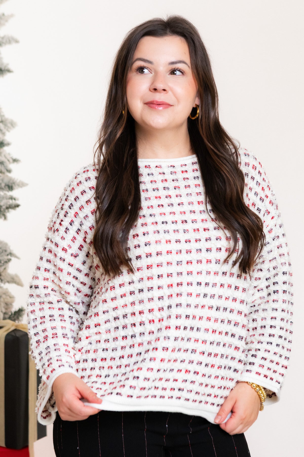 Velura Knit Lustre Pullover