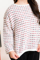 Velura Knit Lustre Pullover