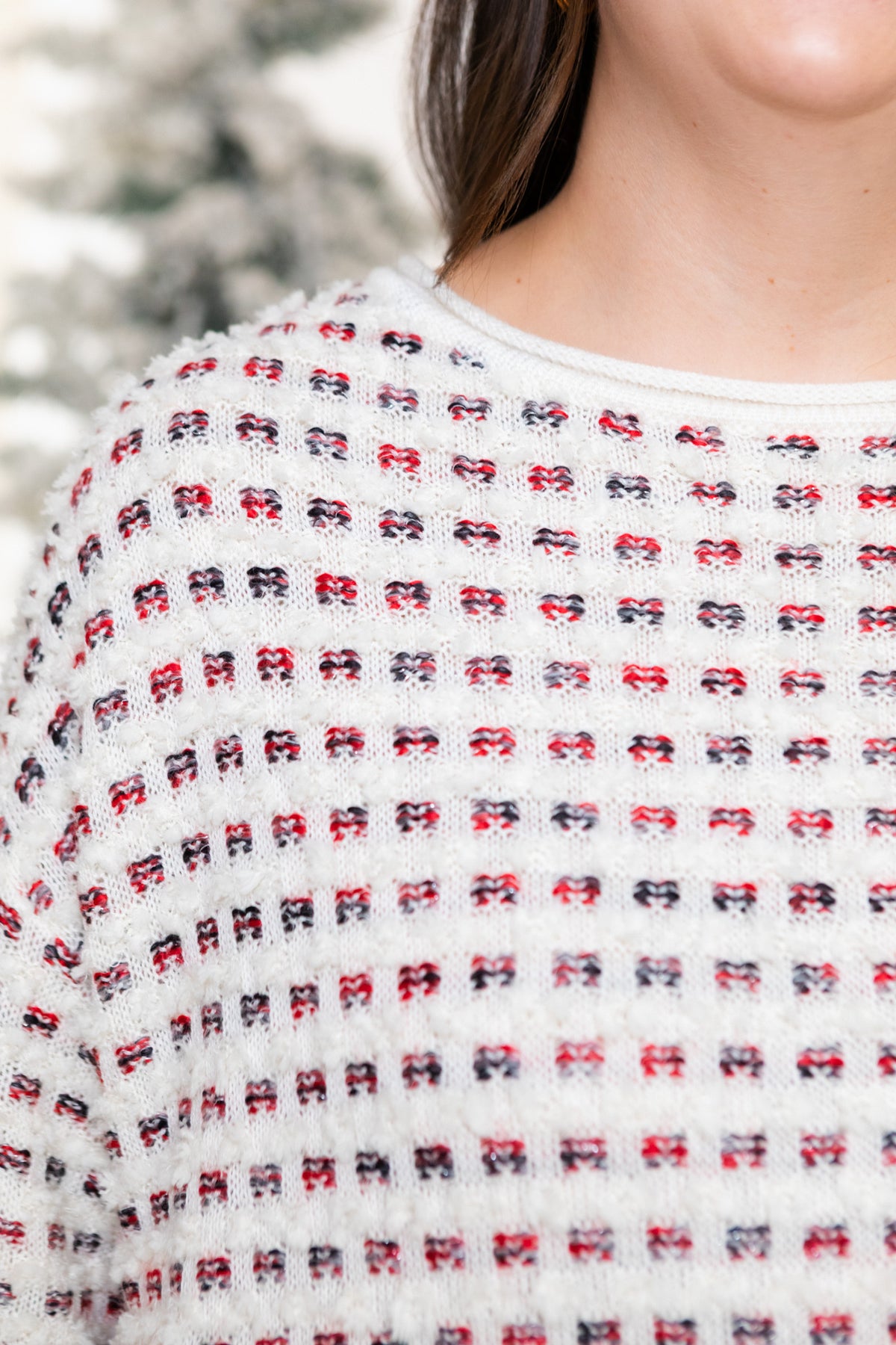 Velura Knit Lustre Pullover