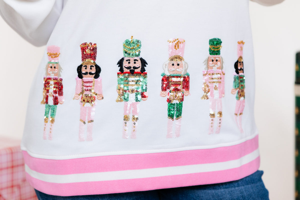 Mary Square | Hazel Sweatshirt | Large Nutcrackers