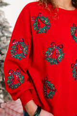 Mary Square | Millie Sweatshirt | Berry Wreaths