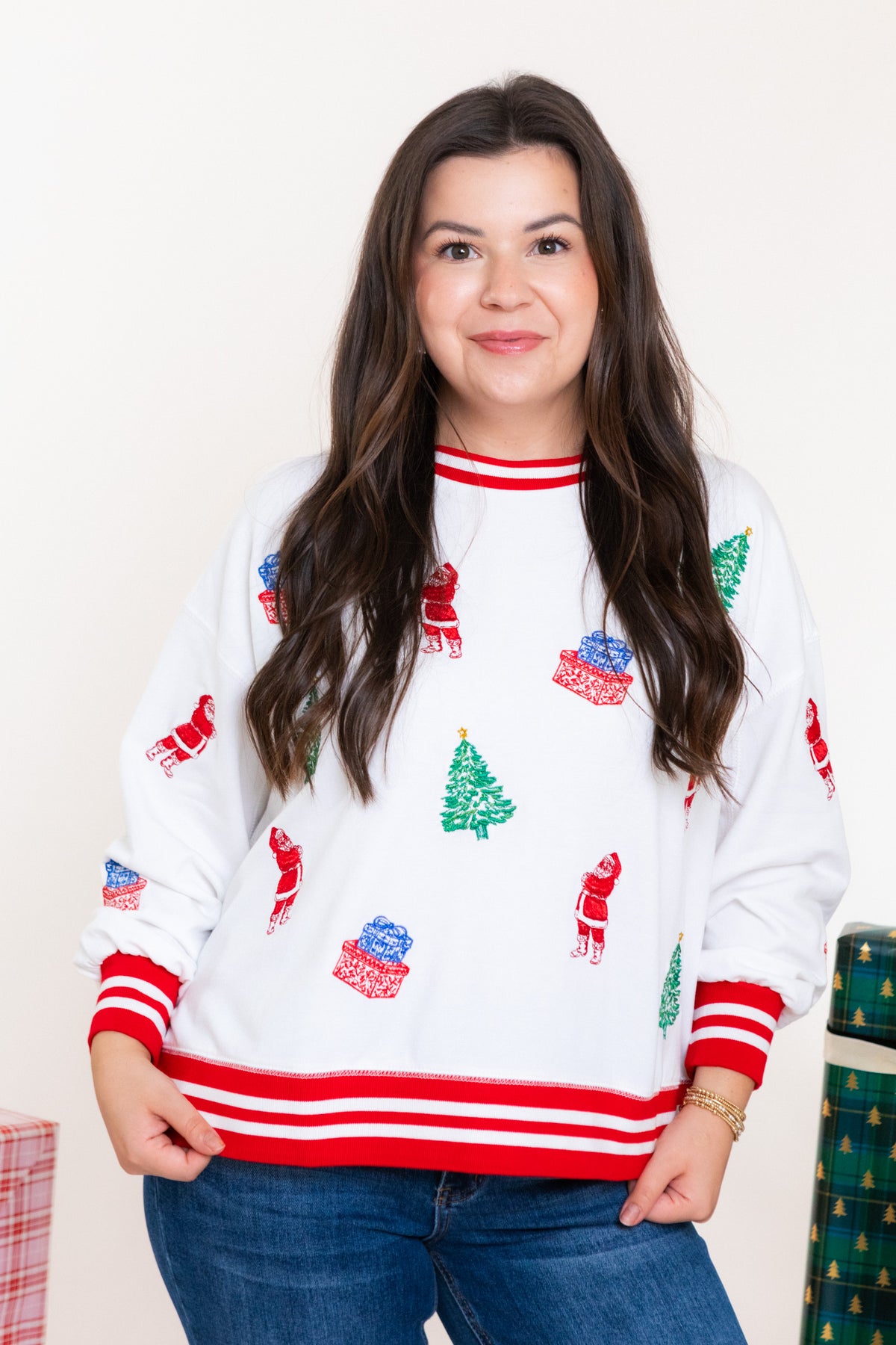 Mary Square | Millie Sweatshirt | Tidings and Toile