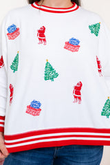 Mary Square | Millie Sweatshirt | Tidings and Toile