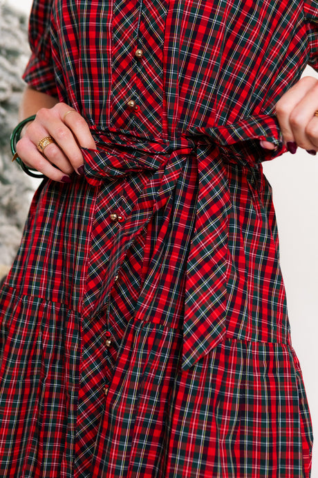 The Tartan Social Mini Dress
