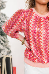 The Ellison Sequin Blouse