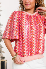 The Ellison Sequin Blouse