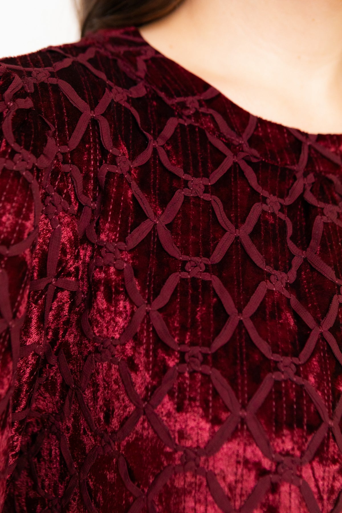 The Annalise Textured Blouse