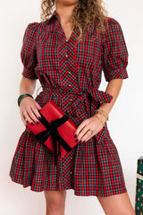 The Tartan Social Mini Dress
