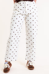 The Margot Polka Dot Jeans