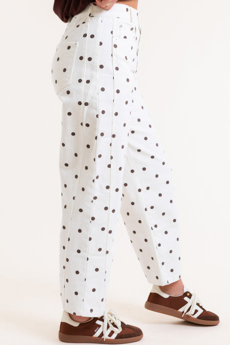 The Margot Polka Dot Jeans
