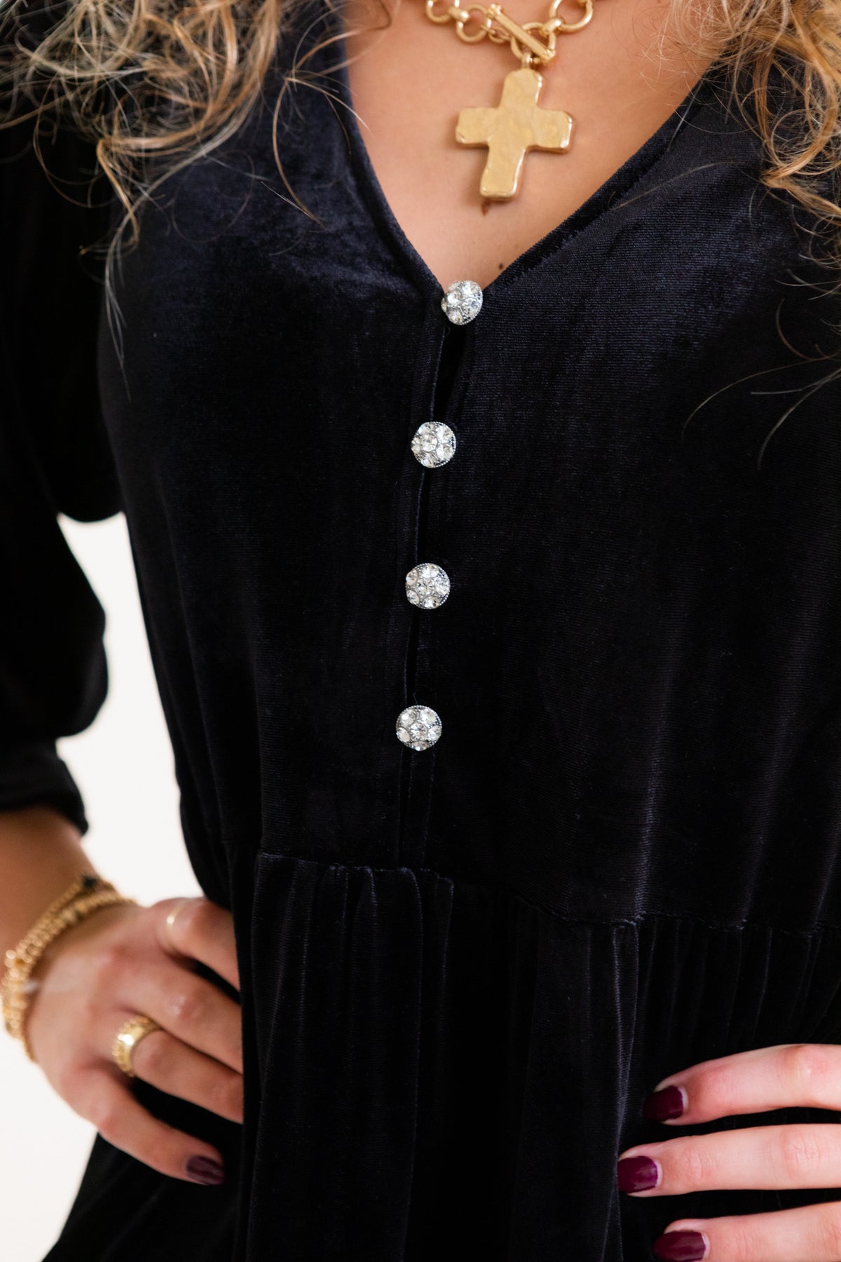 Mary Square | Raya Dress in Black