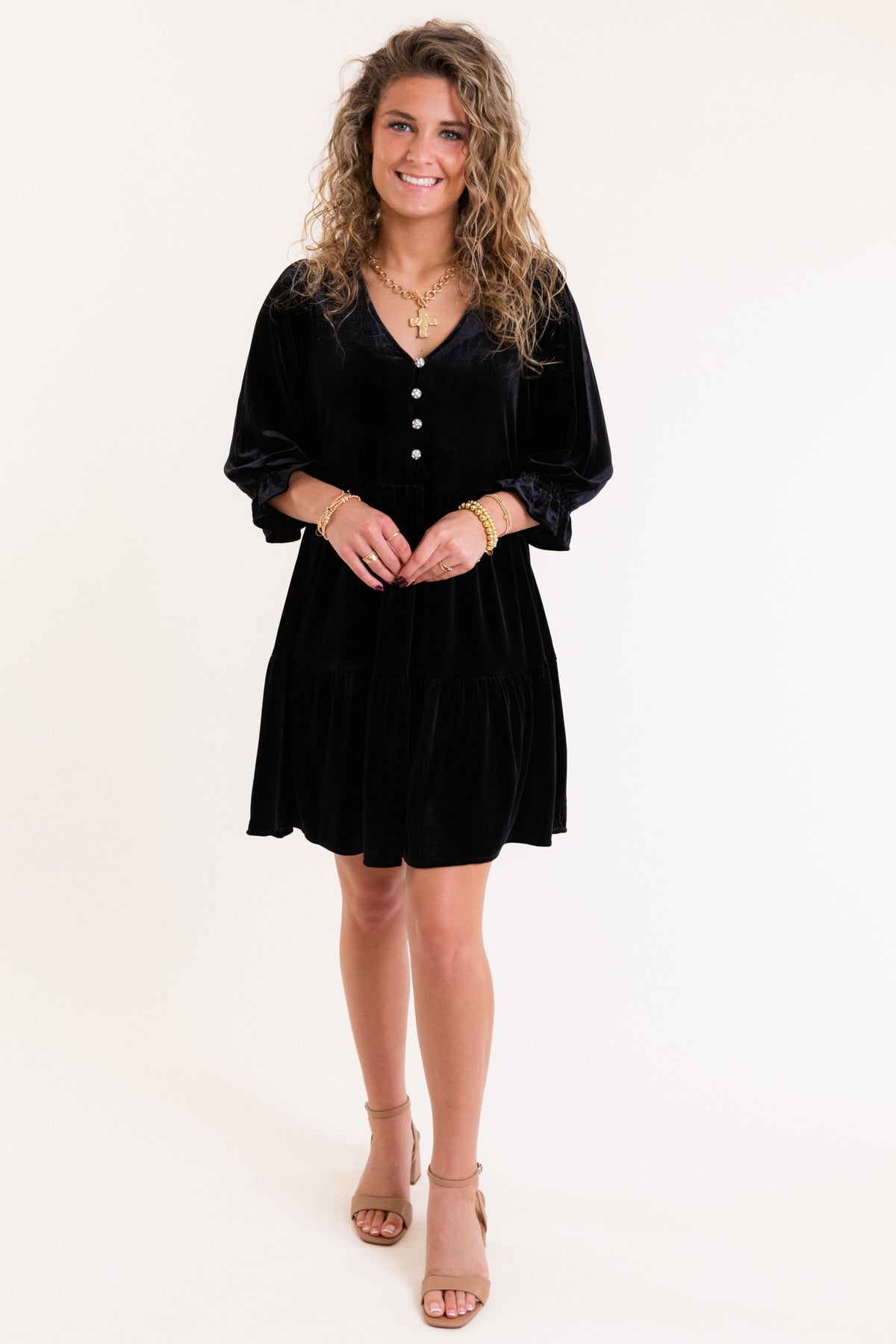Mary Square | Raya Dress in Black