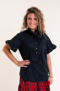 Mary Square | Kate Top in Black