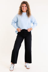 The Lila Oversized Mock Neck Sweater