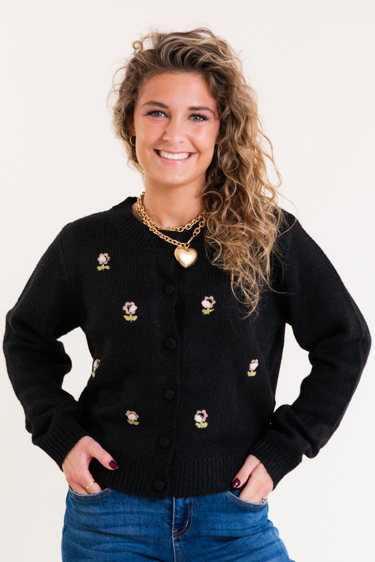 The Cecily Floral Cardigan