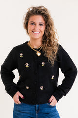 The Cecily Floral Cardigan