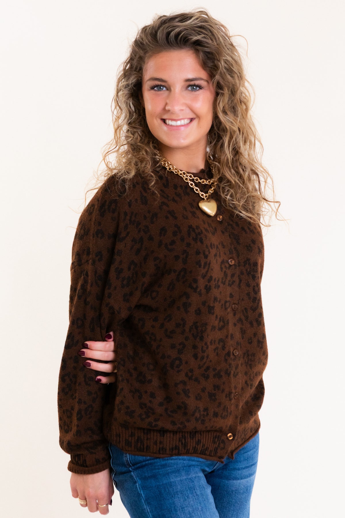 The Cleo Leopard Cardigan