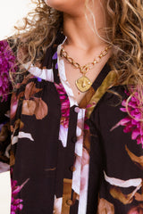 The Violet Bloom Blouse