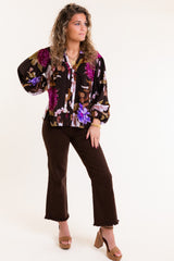 The Violet Bloom Blouse