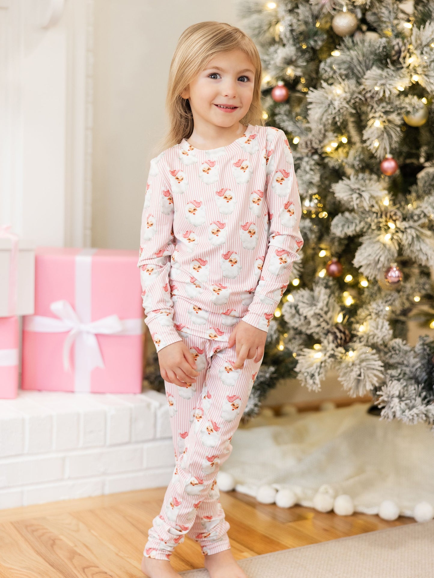 Mary Square | Toddler PJ Set - Santa Baby