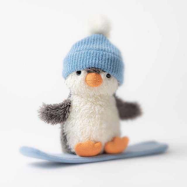 Jellycat | Peanut Penguin Snowboarding