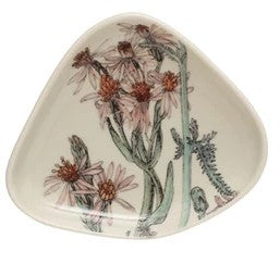 Dish With Floral Design