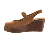Corky's | Pity Party in Chestnut Faux Suede