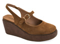 Corky's | Pity Party in Chestnut Faux Suede